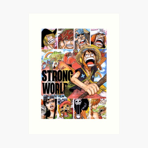 貴重　ONE PIECE　ワンピース　STRONG WORLD　B2 ポスター s-l400.jpg