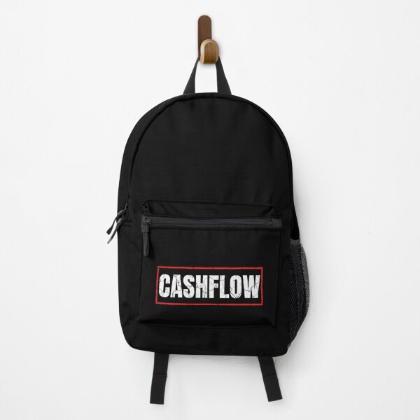 Item preview, CASHFLOW Mindset red frame poster distressed designed and sold by KingsManKind.
