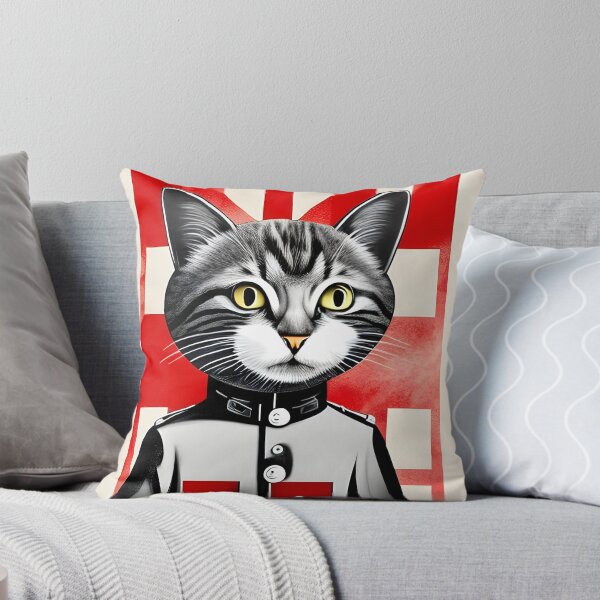 Item preview, Retro Propaganda Cats General - Vintage Style designed and sold by Dalive.
