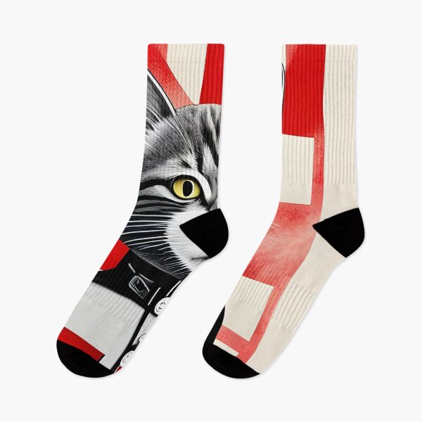 Item preview, Retro Propaganda Cats General - Vintage Style designed and sold by Dalive.