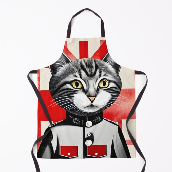 Item preview, Retro Propaganda Cats General - Vintage Style designed and sold by Dalive.