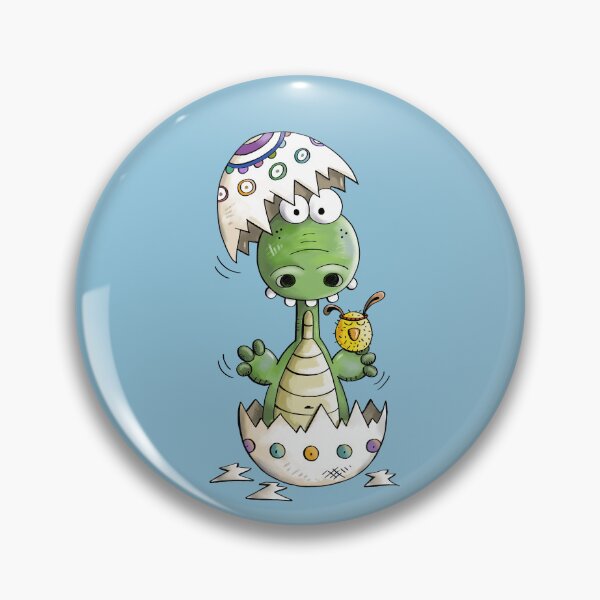 Item preview, Surprise Little Dino In Easter Egg designed and sold by modartis.