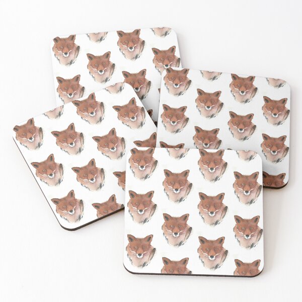 Item preview, Fox and feather designed and sold by Roselyn Snead.