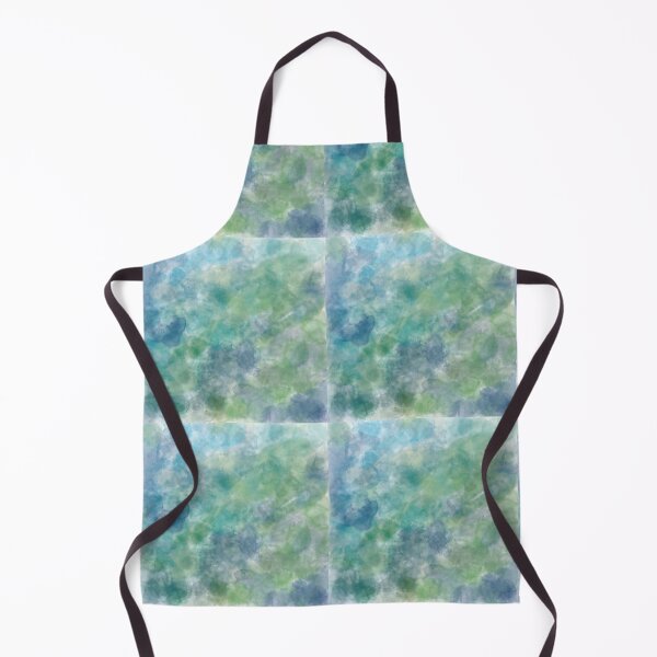 Item preview, watercolor blotches in peacock colors designed and sold by Oruel2727.