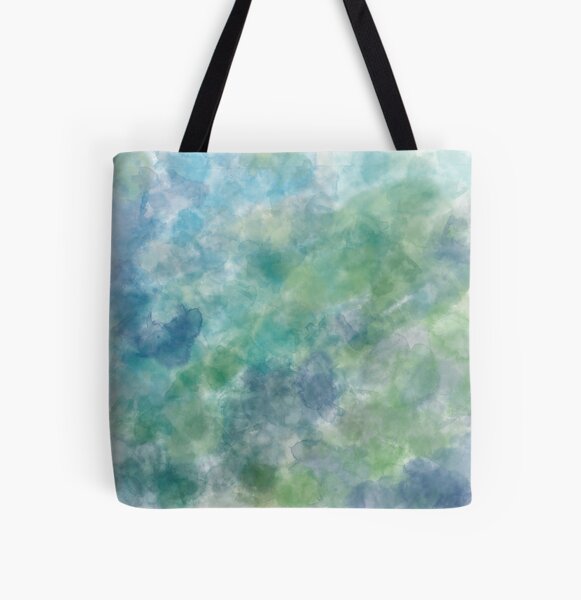 Item preview, watercolor blotches in peacock colors designed and sold by Oruel2727.