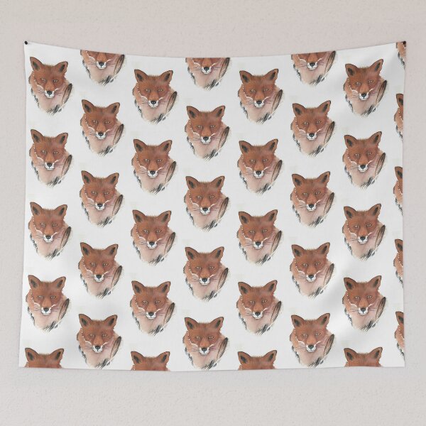 Item preview, Fox and feather designed and sold by Roselyn Snead.