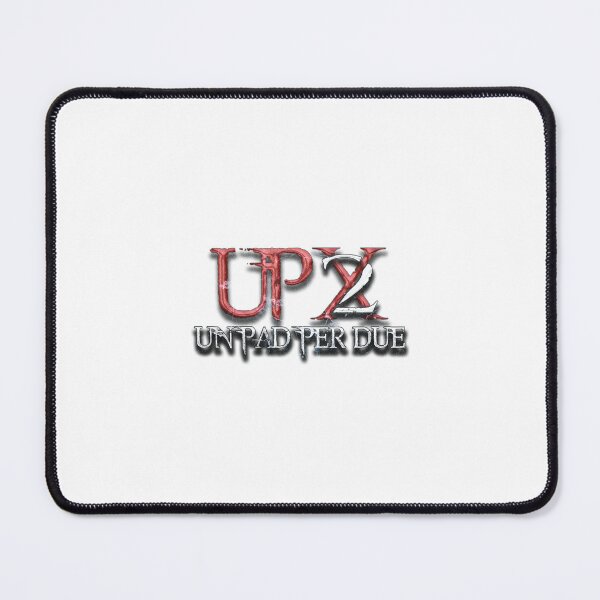 Item preview, UnPadPerDue logo White designed and sold by unpadperdue.