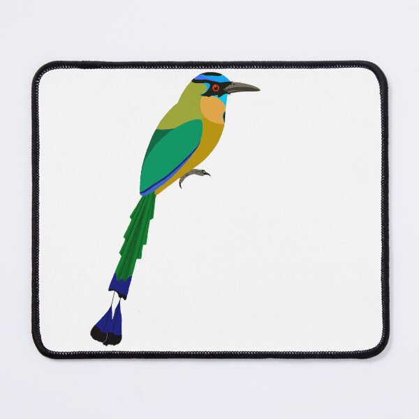 Item preview, Blue crowned/ whopping motmot designed and sold by Chui8.