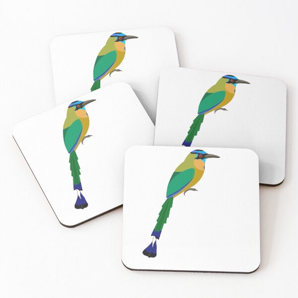 Item preview, Blue crowned/ whopping motmot  designed and sold by Chui8.