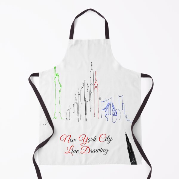 Item preview, Line drawing  - Silhouette  - New York City designed and sold by mturns57.