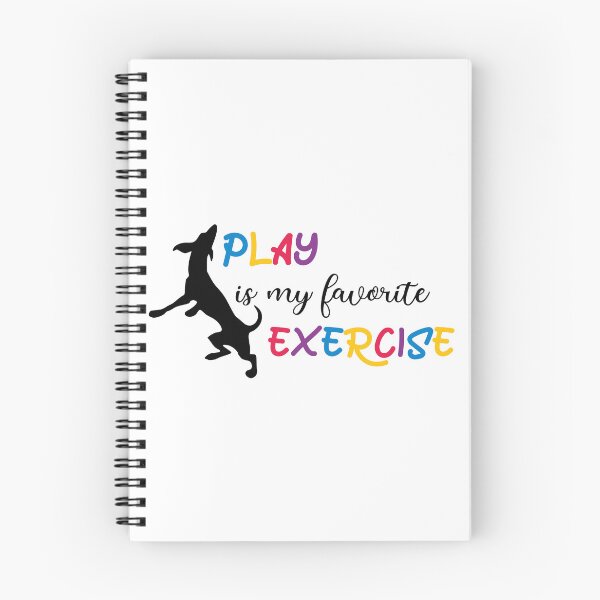 Item preview, Play Is My Favorite Exercise (black) designed and sold by OlivDesignsCo.