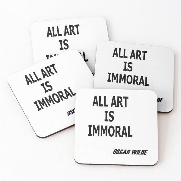 Item preview, All Art is Immoral designed and sold by soia63.