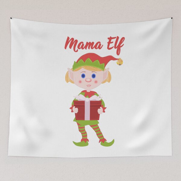 Item preview, Womens Mama Elf Christmas Season T-shirt Family Matching Gift Set designed and sold by Maindy.