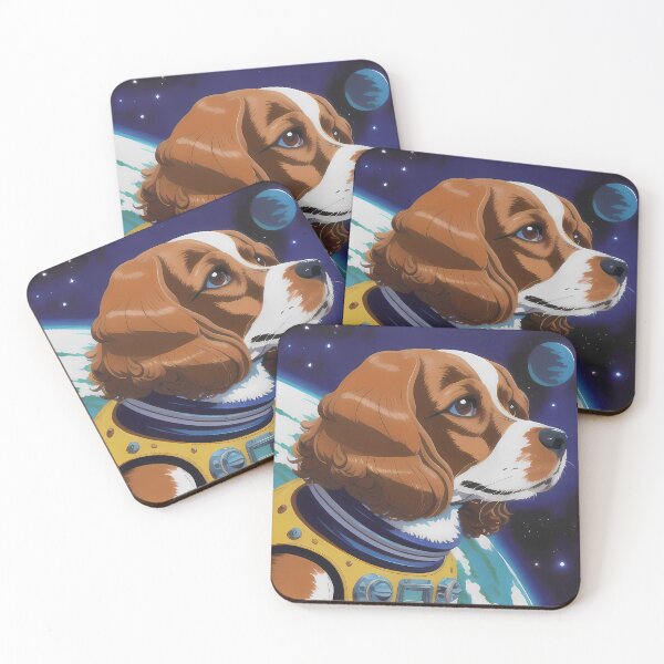 Item preview, Cocker Spaniel in Space designed and sold by jonkristian.