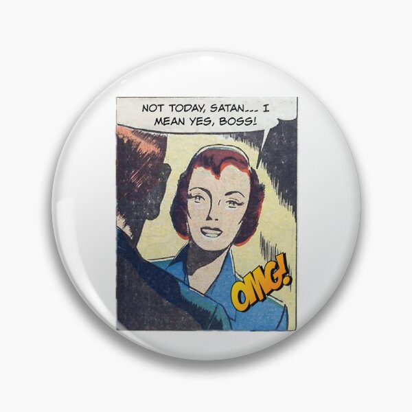 Item preview, Not Today, Satan...I Mean Yes, Boss! Snarky Office Worker designed and sold by SSustainable.