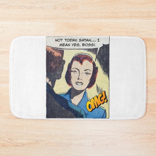 Item preview, Not Today, Satan...I Mean Yes, Boss! Snarky Office Worker designed and sold by SSustainable.
