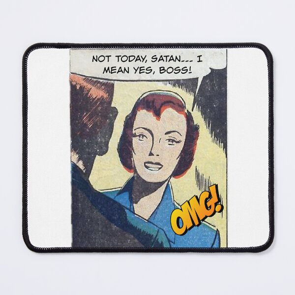 Item preview, Not Today, Satan...I Mean Yes, Boss! Snarky Office Worker designed and sold by SSustainable.