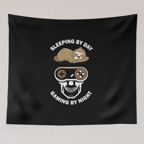 Item preview, Copy of Copy of Sleeping By Day Gaming By Night designed and sold by beefrancky.
