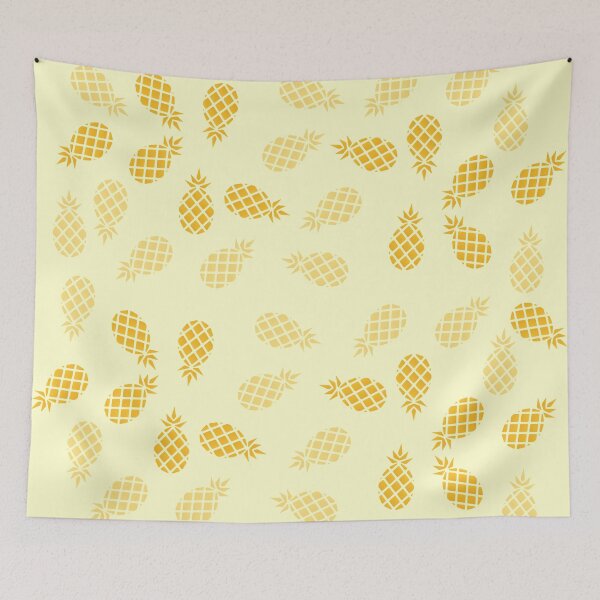 Item preview, Pineapple Shakedown Yellow designed and sold by Threads & Fabrics.
