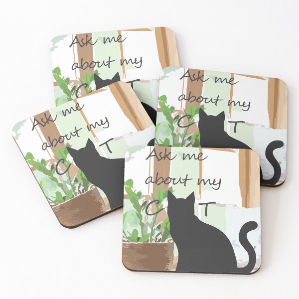 Item preview, Ask Me About my Cat designed and sold by TerScott.
