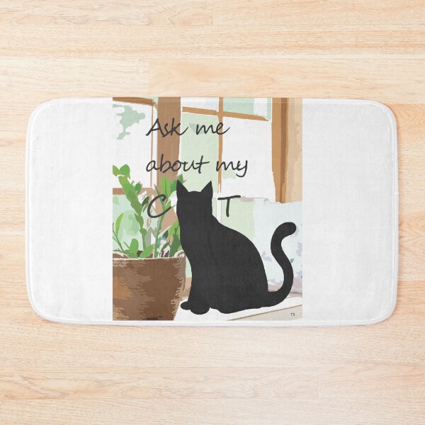 Item preview, Ask Me About my Cat designed and sold by TerScott.
