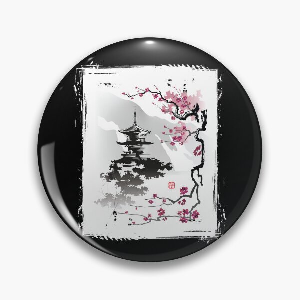 Item preview, Cherry Blossom Jiin Japan Nature designed and sold by MooonTees.
