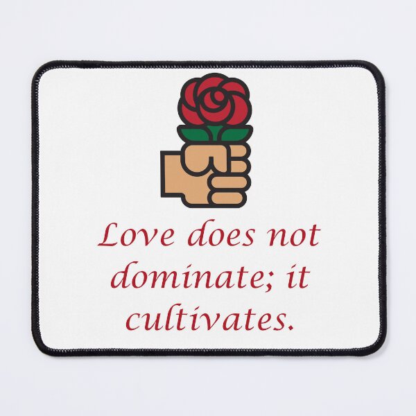 Item preview, Love Does Not Dominate designed and sold by CrankyOldDude.
