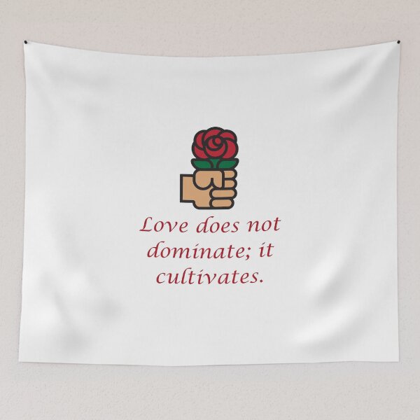 Item preview, Love Does Not Dominate designed and sold by CrankyOldDude.