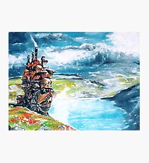 Howl's Moving Castle Photographic Print