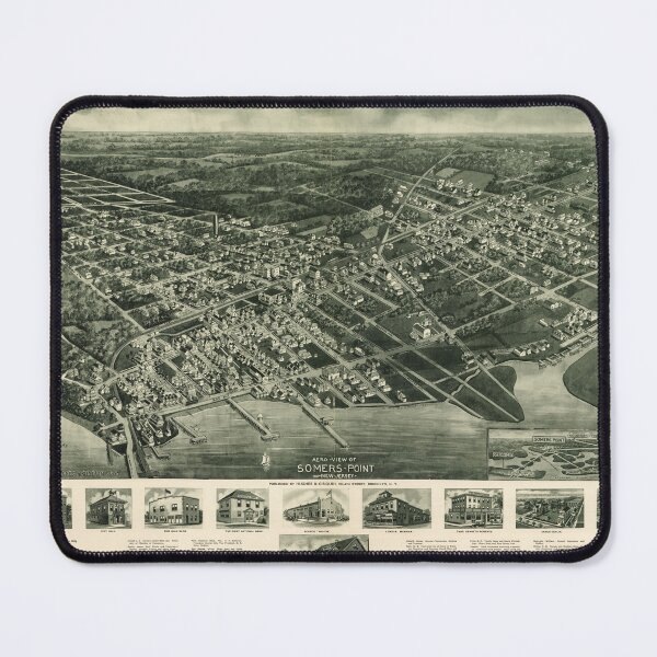 Item preview, Somers-Point, New Jersey (1925) designed and sold by allhistory.