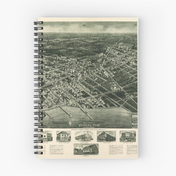 Item preview, Somers-Point, New Jersey (1925) designed and sold by allhistory.