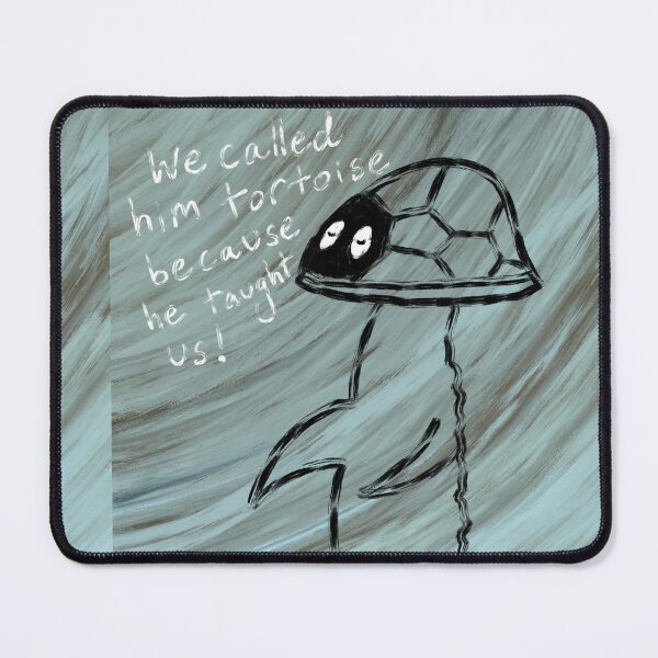 Item preview, Original Lewis Carroll Mock Turtle + Quote (Classic Lit Paintings) designed and sold by eveyting.