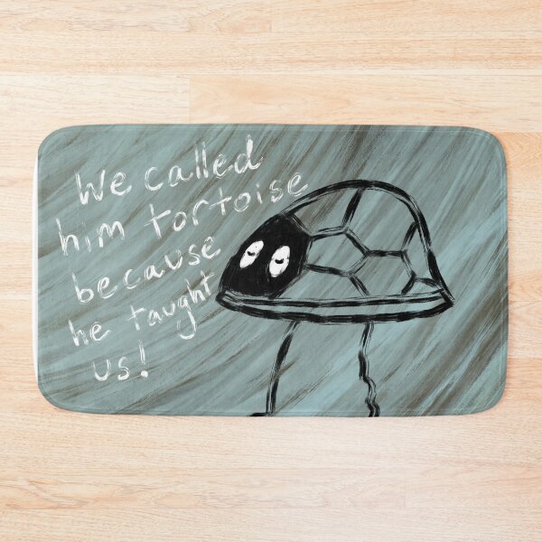 Item preview, Original Lewis Carroll Mock Turtle + Quote (Classic Lit Paintings) designed and sold by eveyting.