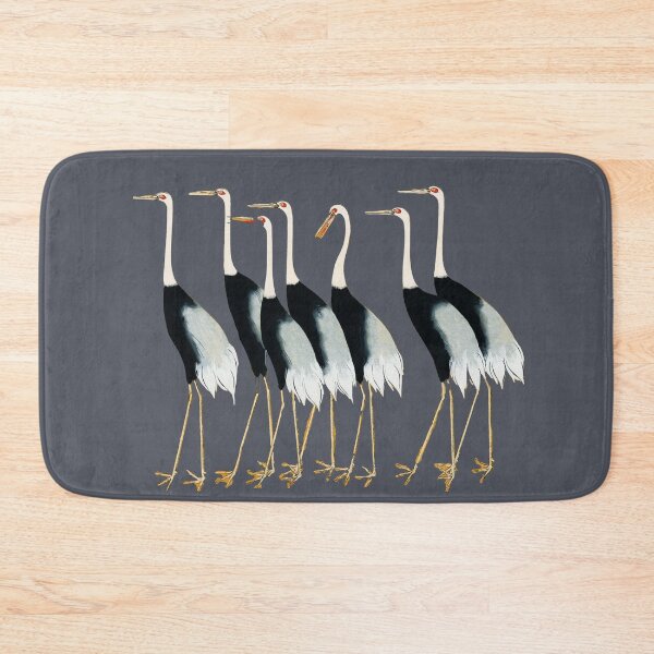 Item preview, Vintage Japanese Red Crown Cranes by Ogata Korin designed and sold by Pretty  Pixel.