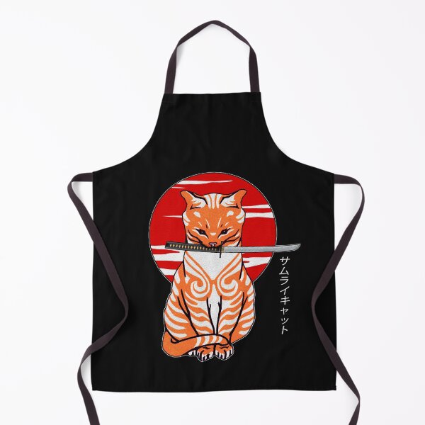 Item preview, Dangerous Samurai Cat designed and sold by Faust-ART.