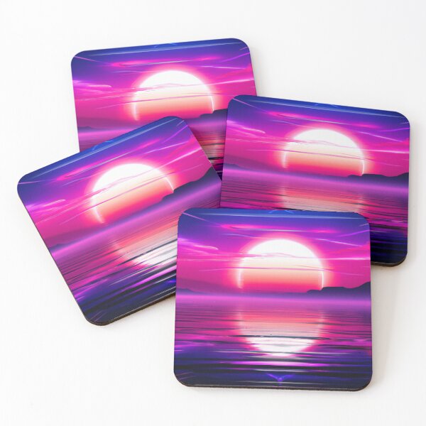 Item preview, Synthwave Style Sea Sunset designed and sold by Fentier.