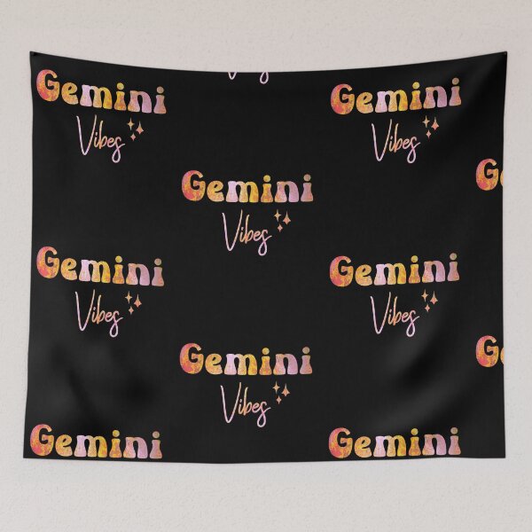 Item preview, Gemini Vibes designed and sold by MyStarSign.