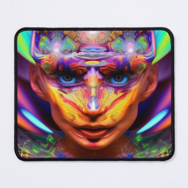 Item preview, Psychedelic Face #23 - Part of Our Psychedelic Faces Collection designed and sold by Psychedelic Psychos.