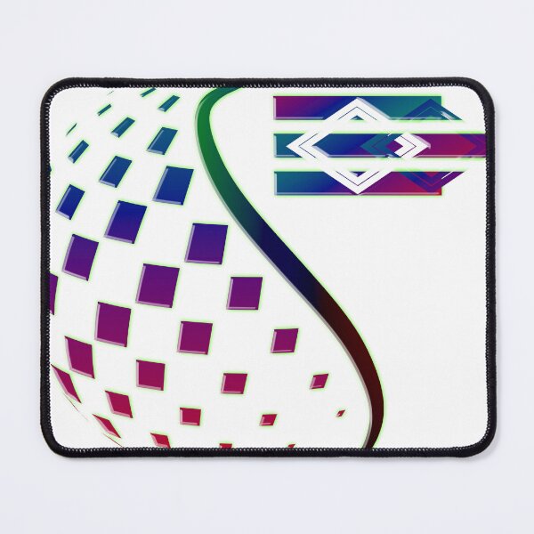 Item preview, Two diamond shapes on Three protruding lines with a half circle of diamond shapes designed and sold by Bigrow.
