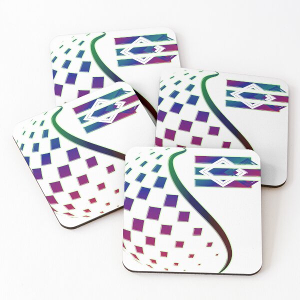 Item preview, Two diamond shapes on Three protruding lines with a half circle of diamond shapes designed and sold by Bigrow.