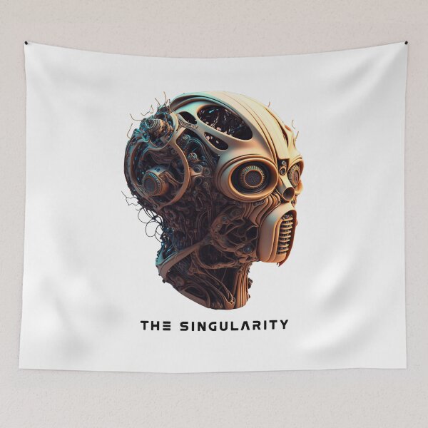 Artikelvorschau, Die Singularität - Cyborg-Kopf einer künstlichen Intelligenz - Riley (Die Singularität) entworfen und verkauft von Synthetic-Intel.