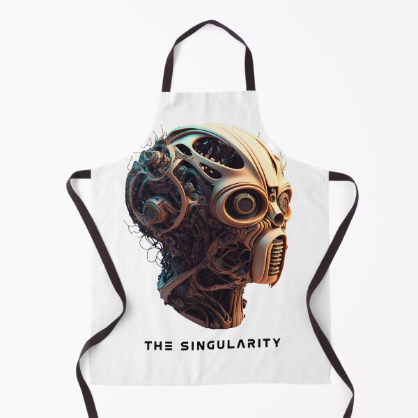 Item preview, The Singularity Artificial Intelligence Cyborg Head - Riley (The Singularity) designed and sold by Synthetic-Intel.