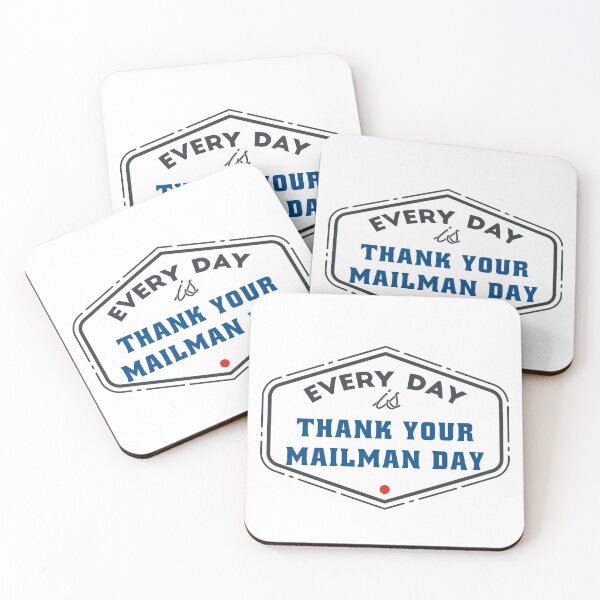 Item preview, Every Day is Thank Your Mailman Day (or Mail Woman Mail Carrier) Postman Shirt designed and sold by Fun-T-Shirts.