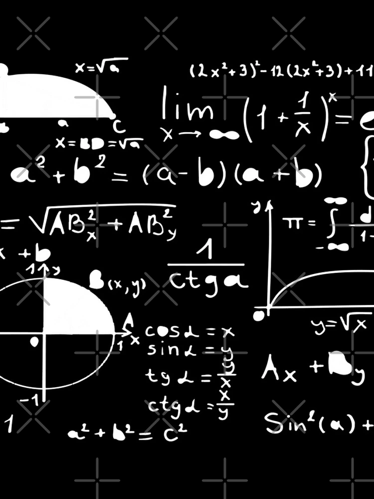Thumbnail 5 of 5, iPhone Case, Math Formulas And Numbers designed and sold by Store-teto.