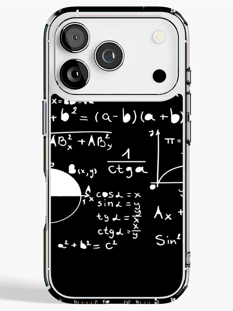 Thumbnail 1 of 5, iPhone Case, Math Formulas And Numbers designed and sold by Store-teto.