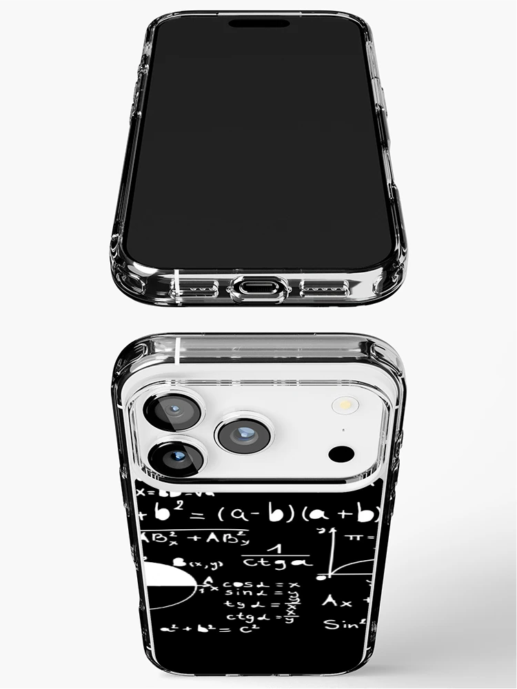 Thumbnail 3 of 5, iPhone Case, Math Formulas And Numbers designed and sold by Store-teto.