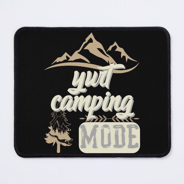 Item preview, yurt camping Mode, forest river sun inside tree pine designed and sold by movie-popcorn.
