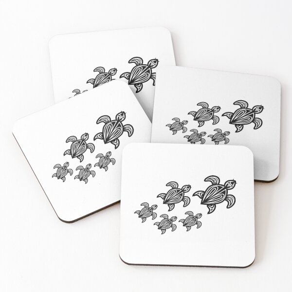 Item preview, Turtle Family Mom Dad 3 Kids designed and sold by HatzicTshirts.