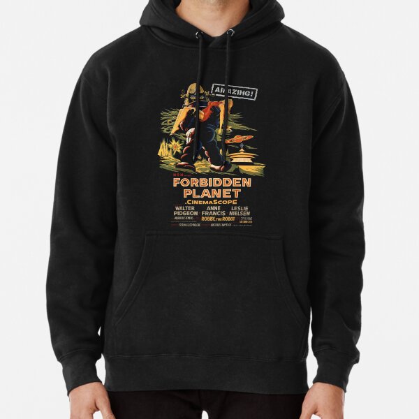 Forbidden Planet Poster Pullover Hoodie