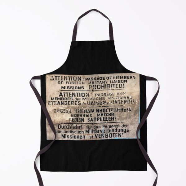 Item preview, Cold War Checkpoint Notice designed and sold by How67.